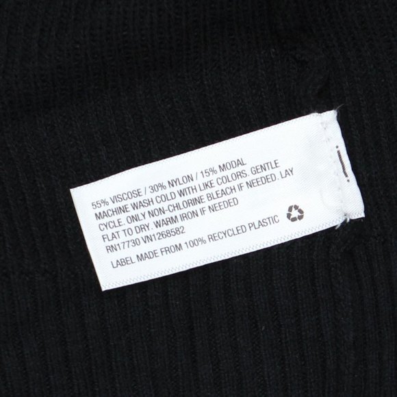 NWT A New Day Women's Long Sleeve Open Layer Cardigan 1642842d8d06b4 S Black - Picture 5 of 5